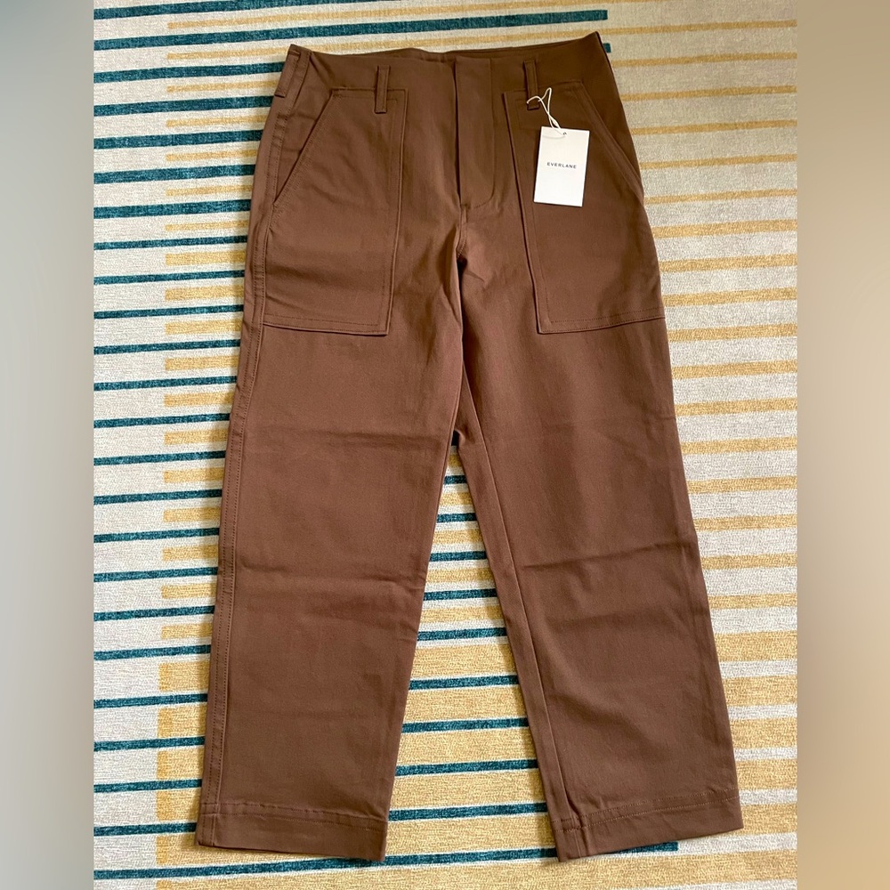 Everlane: The Bi-Stretch Utility Pant in Cocoa